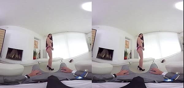  Busty Office Whore Gets her wet pussy smashed in Virtual Reality